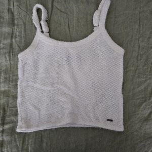 Hollister White Tank Top